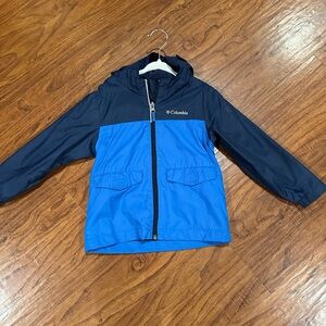 Columbia Kids Navy and Blue Raincoat